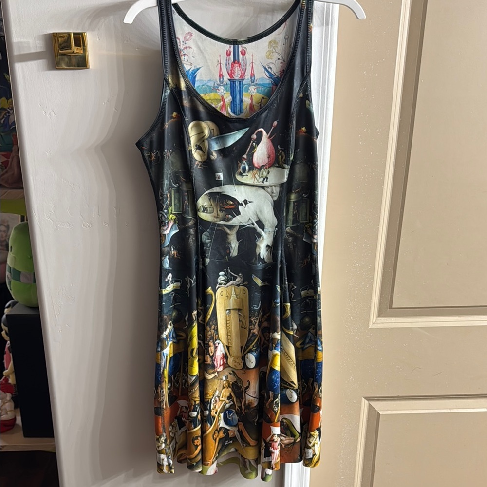 Blackmilk Black and White Scoop Neck Sundress